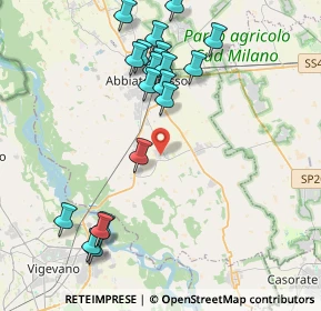 Mappa Piazza Vittorio Veneto, 20080 Ozzero MI, Italia (4.343)