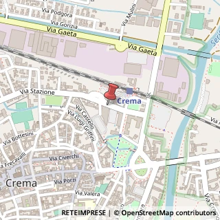 Mappa Via Stazione, 7, 26013 Crema CR, Italia, 26013 Crema, Cremona (Lombardia)