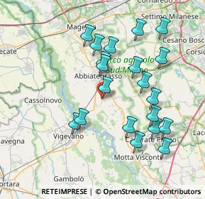 Mappa Via Giacomo Matteotti, 20080 Ozzero MI, Italia (7.516)