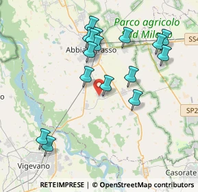 Mappa Via Roma, 20080 Ozzero MI, Italia (3.88438)
