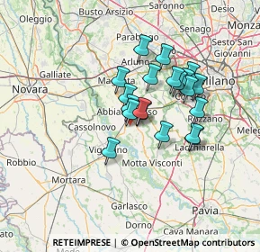 Mappa Via Giacomo Matteotti, 20080 Ozzero MI, Italia (10.354)