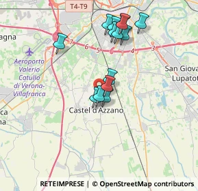 Mappa Via Ghiaia, 37060 Castel d'Azzano VR, Italia (3.32429)