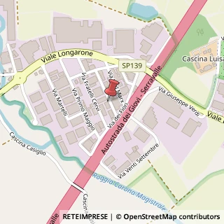 Mappa Via Fratelli Cervi, 10, 20080 Zibido San Giacomo, Milano (Lombardia)