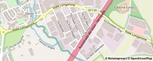 Mappa Zibido San Giacomo