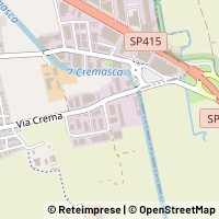 Kaart Bagnolo Cremasco