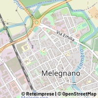 Hartă Melegnano