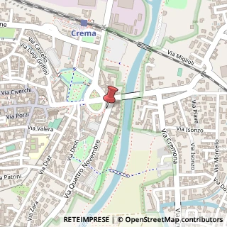 Mappa Via Cadorna, 26013 Crema, Cremona (Lombardia)