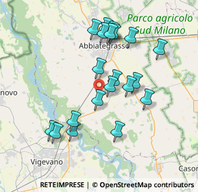 Mappa Via delľ Industria, 20080 Ozzero MI, Italia (3.489)