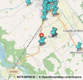 Mappa Via delľ Industria, 20080 Ozzero MI, Italia (2.438)