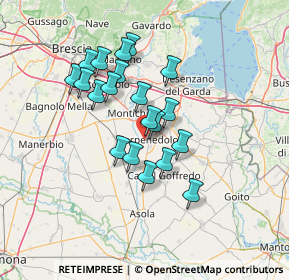 Mappa Via Piemonte, 25013 Carpenedolo BS, Italia (11.372)