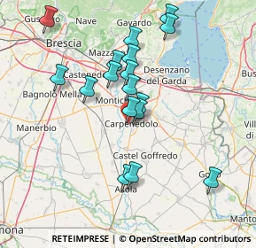 Mappa Via Piemonte, 25013 Carpenedolo BS, Italia (13.73706)