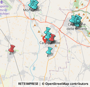 Mappa Via Piemonte, 25013 Carpenedolo BS, Italia (4.5115)