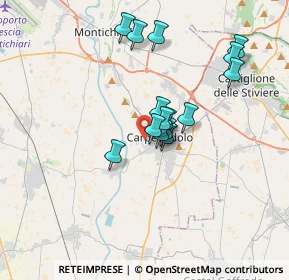 Mappa Via Piemonte, 25013 Carpenedolo BS, Italia (2.82333)