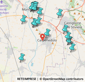 Mappa Via Piemonte, 25013 Carpenedolo BS, Italia (4.649)