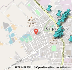 Mappa Via Lombardia, 25013 Carpenedolo BS, Italia (0.713)