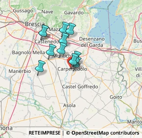 Mappa Via Lombardia, 25013 Carpenedolo BS, Italia (9.91636)