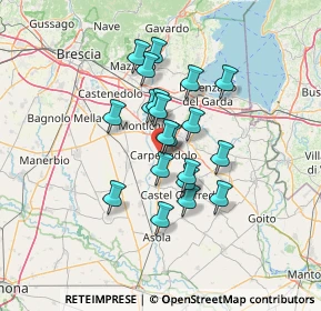 Mappa Via Lombardia, 25013 Carpenedolo BS, Italia (10.2445)