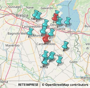 Mappa Via Lombardia, 25013 Carpenedolo BS, Italia (12.611)