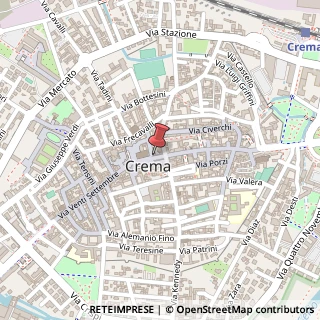 Mappa Via Alessandro Manzoni, 1, 26013 Crema, Cremona (Lombardia)