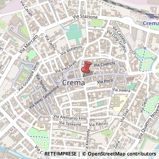 Mappa Via Giuseppe Mazzini, 4, 26013 Crema, Cremona (Lombardia)