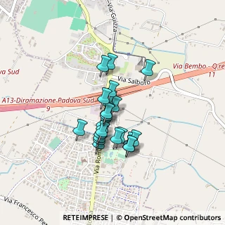 Mappa Via Carlo Porta, 35125 Padova PD, Italia (0.292)