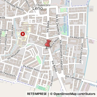 Mappa Via Badia, 90, 25024 Leno, Brescia (Lombardia)