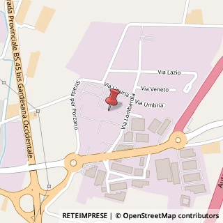 Mappa Via Piemonte, 13/17, 25025 Manerbio, Brescia (Lombardia)