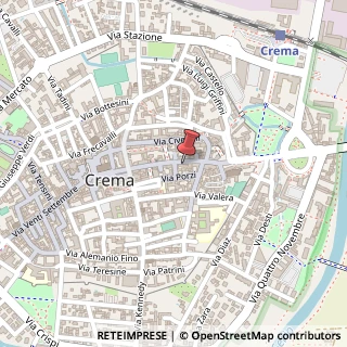 Mappa Via Giuseppe Mazzini, 68, 26013 Crema, Cremona (Lombardia)