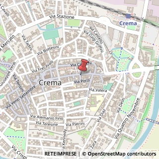 Mappa Via Giuseppe Mazzini, 58, 26013 Crema, Cremona (Lombardia)