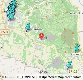 Mappa Via Enzo Ferrari, 36045 Alonte VI, Italia (3.7175)