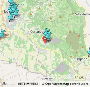 Mappa Via Enzo Ferrari, 36045 Alonte VI, Italia (3.21182)