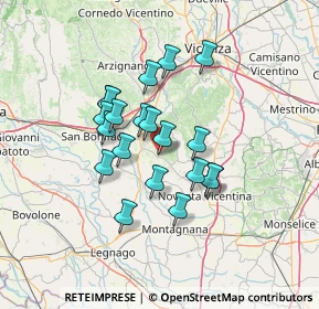 Mappa Via Enzo Ferrari, 36045 Alonte VI, Italia (10.8115)