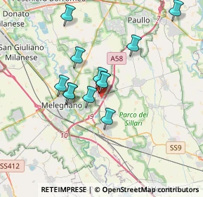 Mappa Via Parma, 26831 Casalmaiocco LO, Italia (2.925)