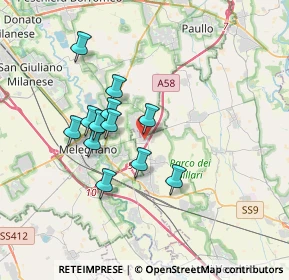 Mappa Via Parma, 26831 Casalmaiocco LO, Italia (2.92917)