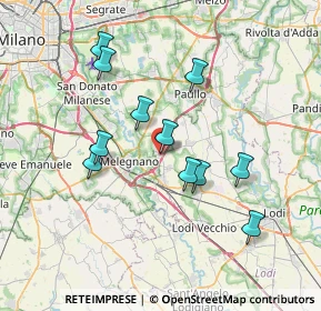 Mappa Via Parma, 26831 Casalmaiocco LO, Italia (6.63818)
