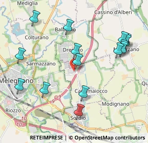 Mappa Via Parma, 26831 Casalmaiocco LO, Italia (2.282)