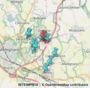 Mappa Via Parma, 26831 Casalmaiocco LO, Italia (1.17167)
