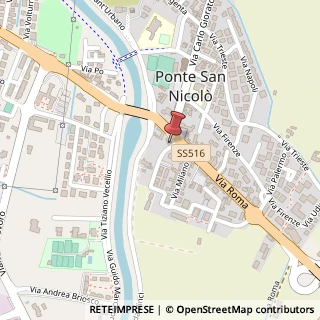 Mappa Piazza Liberazione, 1a, 35020 Ponte San Nicolò, Padova (Veneto)