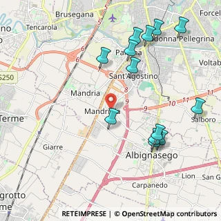 Mappa Via Don Giovanni Bosco, 35020 Sant'Agostino PD, Italia (2.34769)