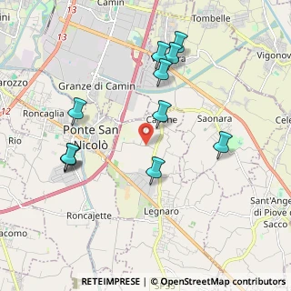 Mappa Via Cesare Battisti, 35020 Legnaro PD, Italia (2.05273)