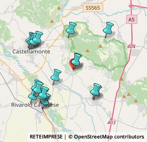 Mappa Piazza Mautino, 10011 Agliè TO, Italia (4.20632)