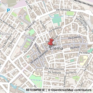 Mappa Via XX Settembre, 18, 26013 Crema, Cremona (Lombardia)