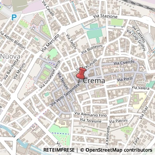 Mappa Via XX Settembre, 34, 26013 Crema, Cremona (Lombardia)