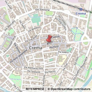 Mappa Via Giuseppe Mazzini, 30, 26013 Crema, Cremona (Lombardia)