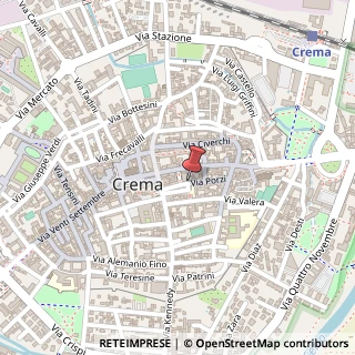 Mappa Piazza Aldo Moro, 1, 26013 Crema, Cremona (Lombardia)
