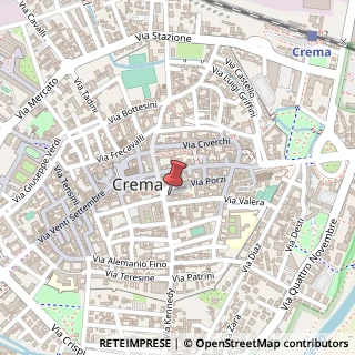 Mappa Piazza Aldo Moro, 23, 26013 Crema, Cremona (Lombardia)