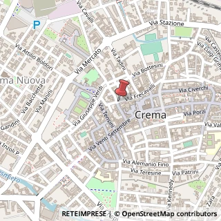 Mappa Via Frecavalli, n. 27/B, 26013 Crema, Cremona (Lombardia)