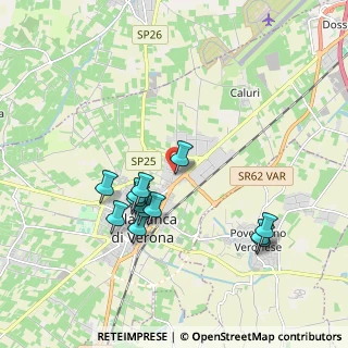 Mappa Via Tofane, 37137 Villafranca di Verona VR, Italia (1.79385)