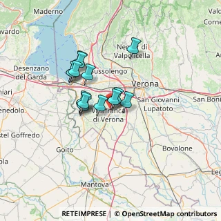Mappa Via Tofane, 37137 Villafranca di Verona VR, Italia (10.16)