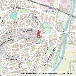 Mappa Piazza Garibaldi, 60, 26013 Crema, Cremona (Lombardia)